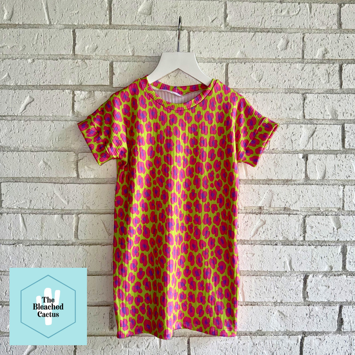 RTS | 2T Lyndi Lounge Dress | Electric Leopard
