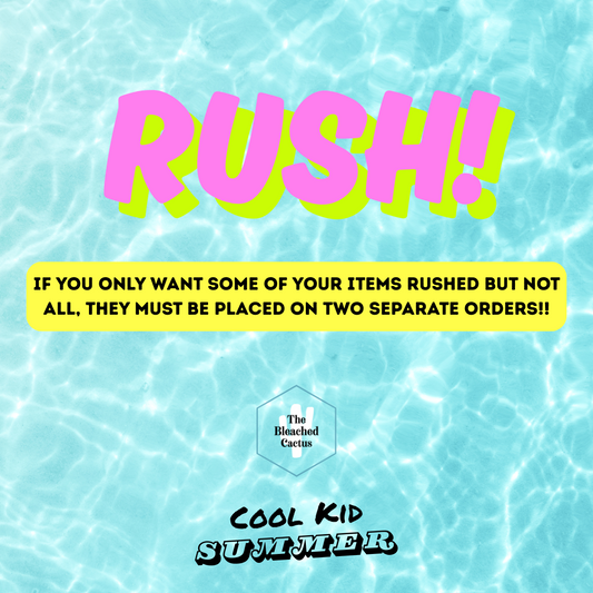 Rush Fees