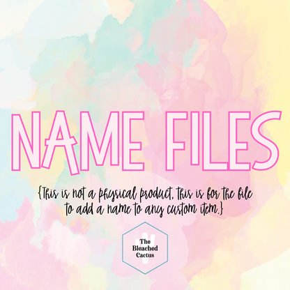 Name File Option