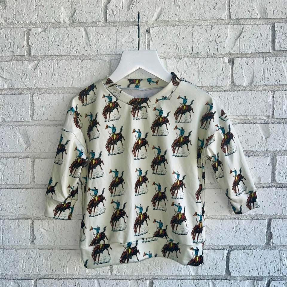 RTS | 18/24 Month Perfect Pullover | Southern Buckaroo