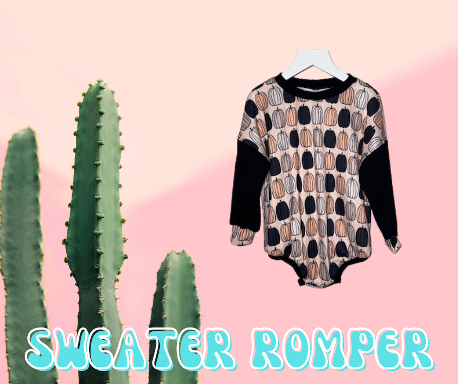 Sweater Romper